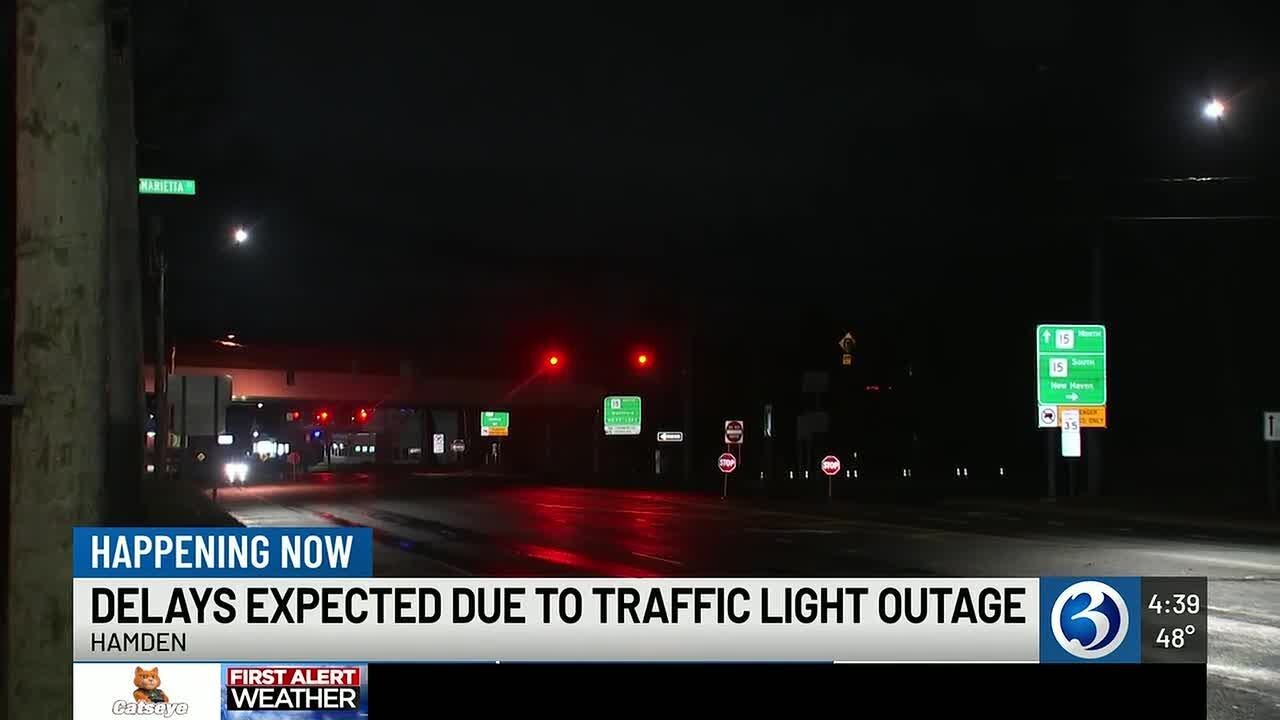 Traffic lights out in Hamden due to hardware failure