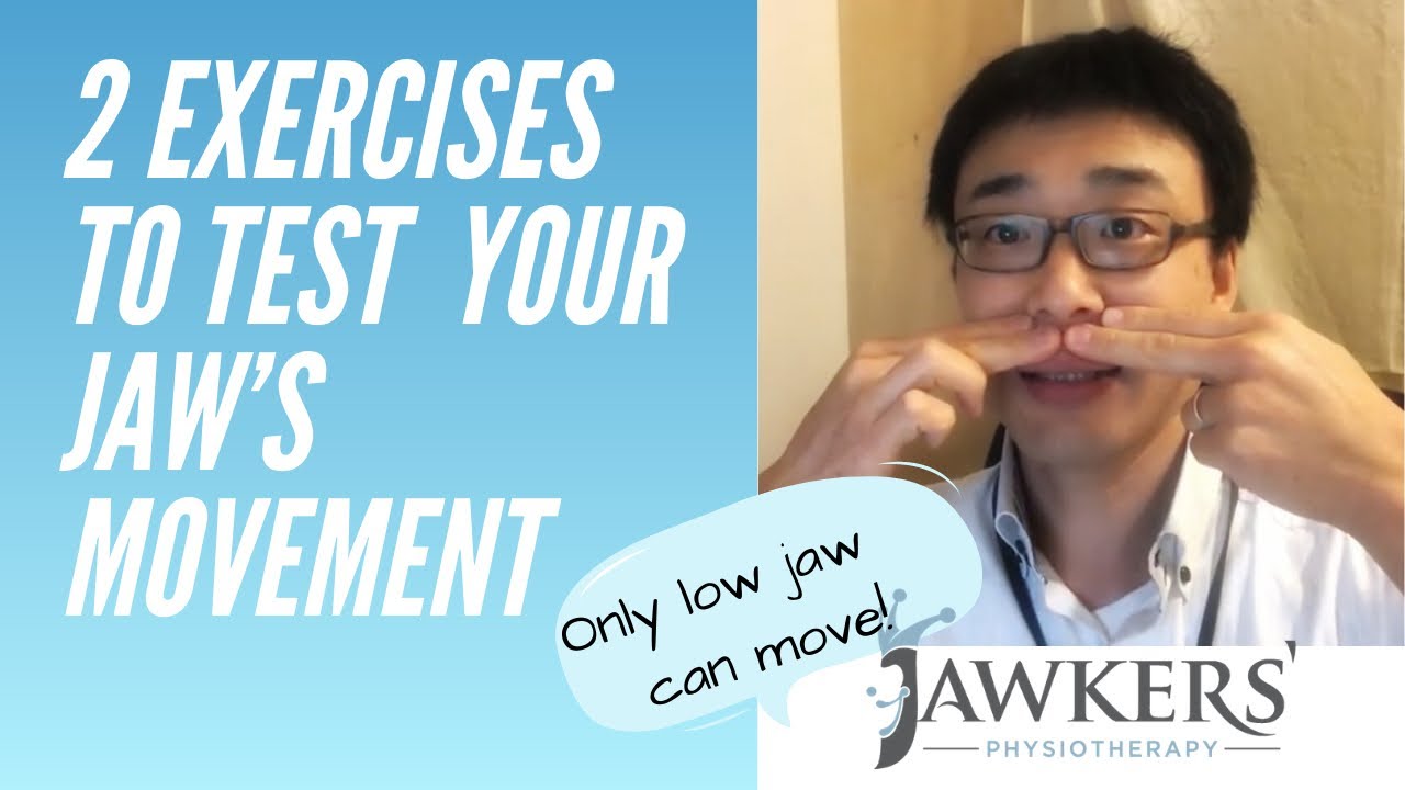 Only Lower Jaw Can Move. 2 Exercises to Test What Exactly Your Jaw Does.