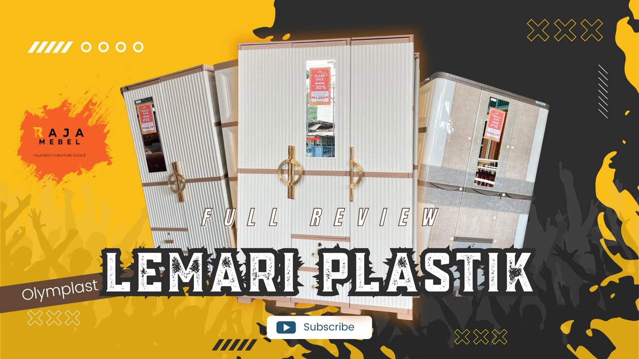 REVIEW LEMARI PLASTIK DI TOKO RAJA MEBEL TEMANGGUNG