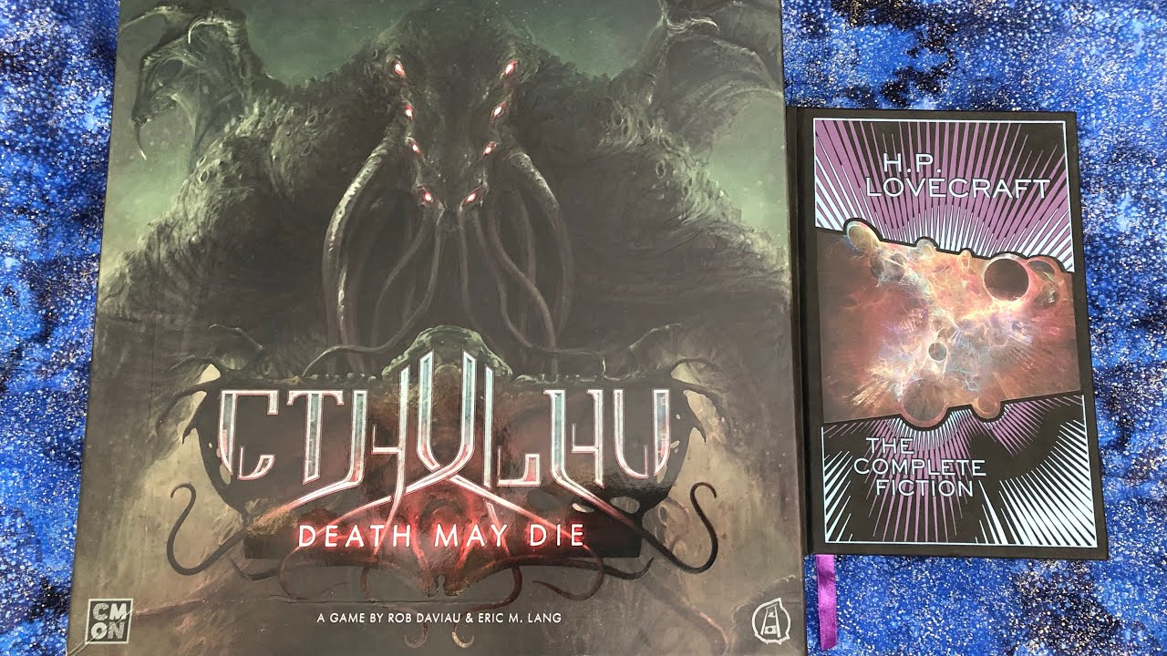 ASMR Cthulhu Board Game Relaxing Whispered Ramble with Reading, Page Flipping & Tracing | CMON Games
