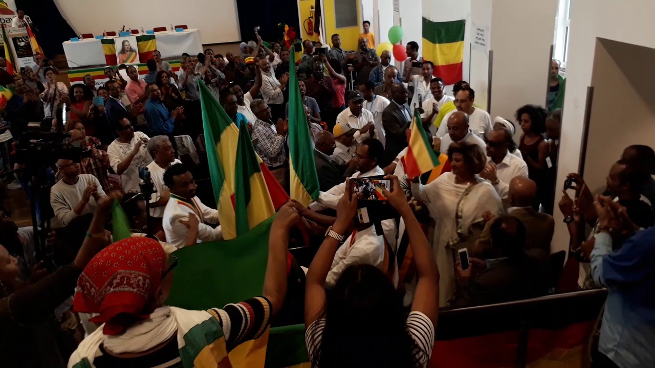 Andualem Arage in Frankfurt, Germany