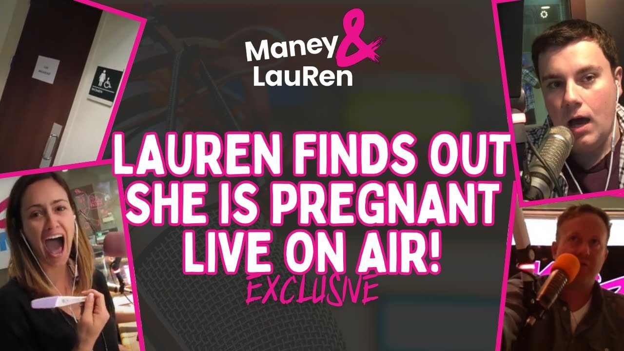 LauRen Finds Out She Is Pregnant LIVE On Air!  [Exclusive] - Maney, Roy and LauRen Morning Show