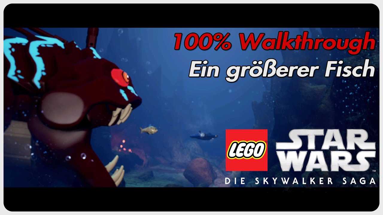 LEGO STAR WARS -  Ein größerer Fisch ALLE Minikits/Herausforderungen (100% Walkthrough/PS5/Ep.1)