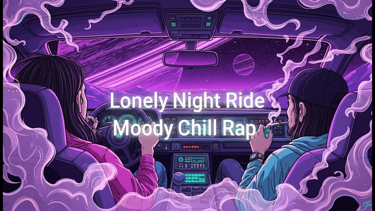 Lonely Night Ride – Moody Chill Rap, 420 Bluesy Hip Hop for Overthinking & Relax