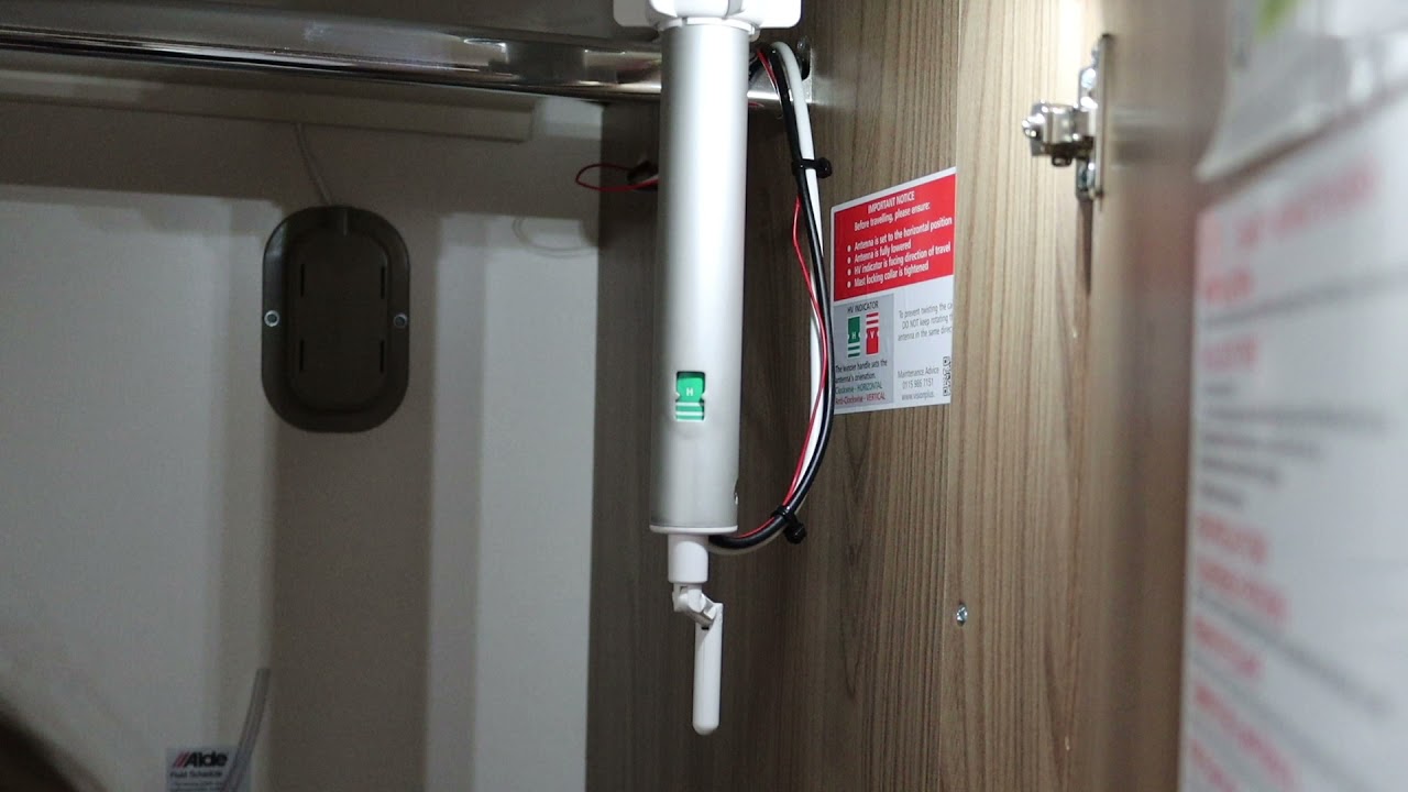 Caravan Status 570 TV aerial - How to Guide