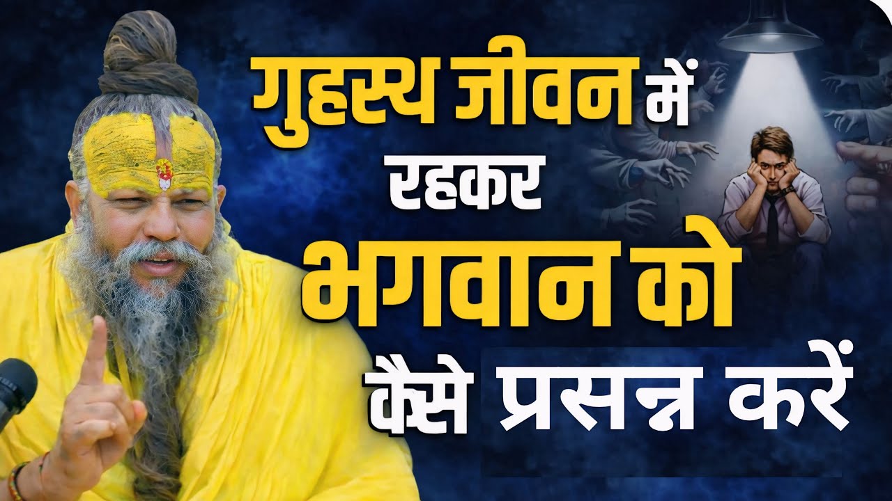 गृहस्थ जीवन में रहकरभगवान को कैसे प्रसन्न करें | प्रेमानंद जी महाराज सत्संग #premanandjipravachan 