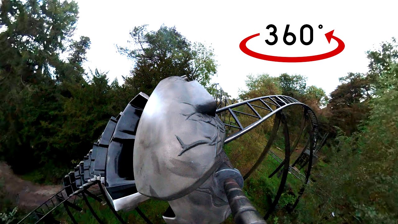 TH13TEEN [360° VR] Front Seat POV - Alton Towers Resort