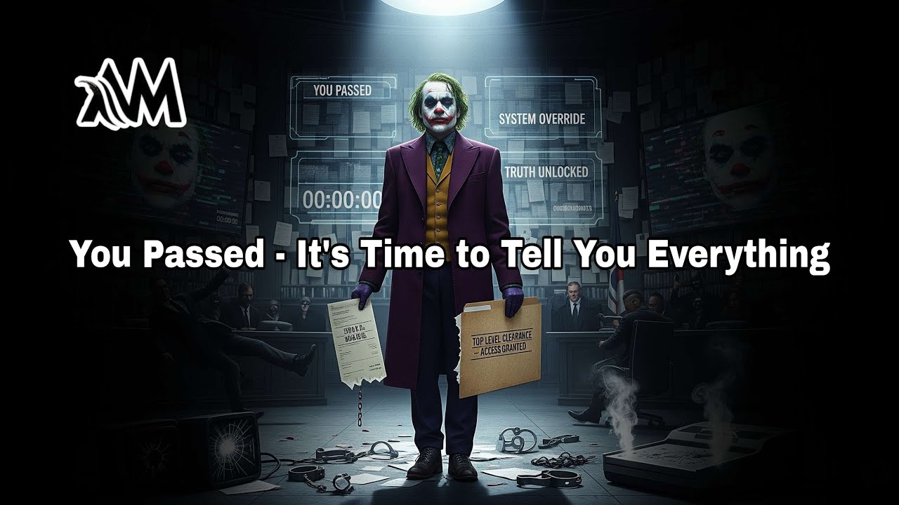 You Passed &ndash; Now You Deserve to Know Everything  Joker Speech (Powerful)