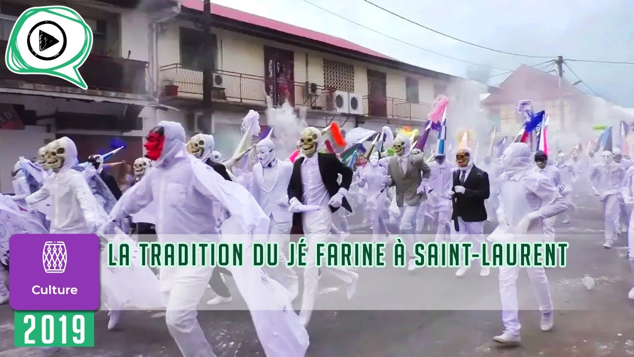 La tradition du Jé farine à Saint-Laurent