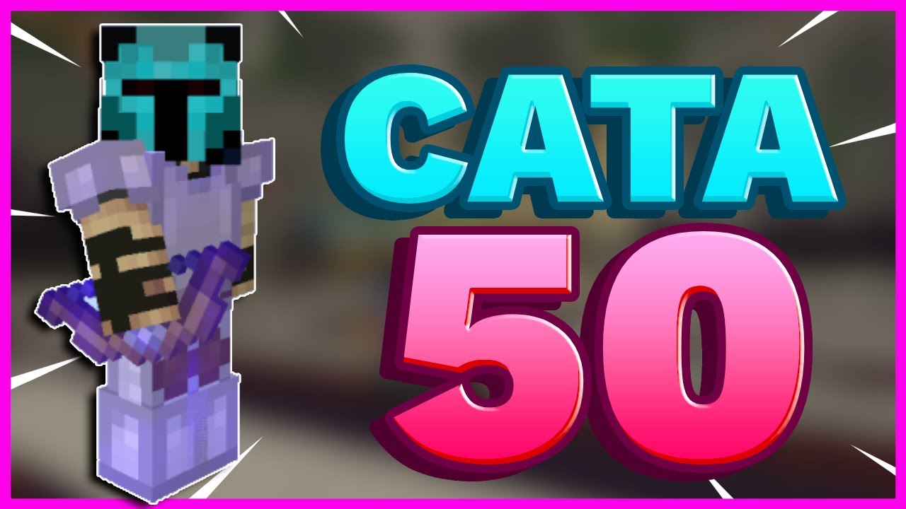 Reaching CATA 50 in Fakepixel Skyblock