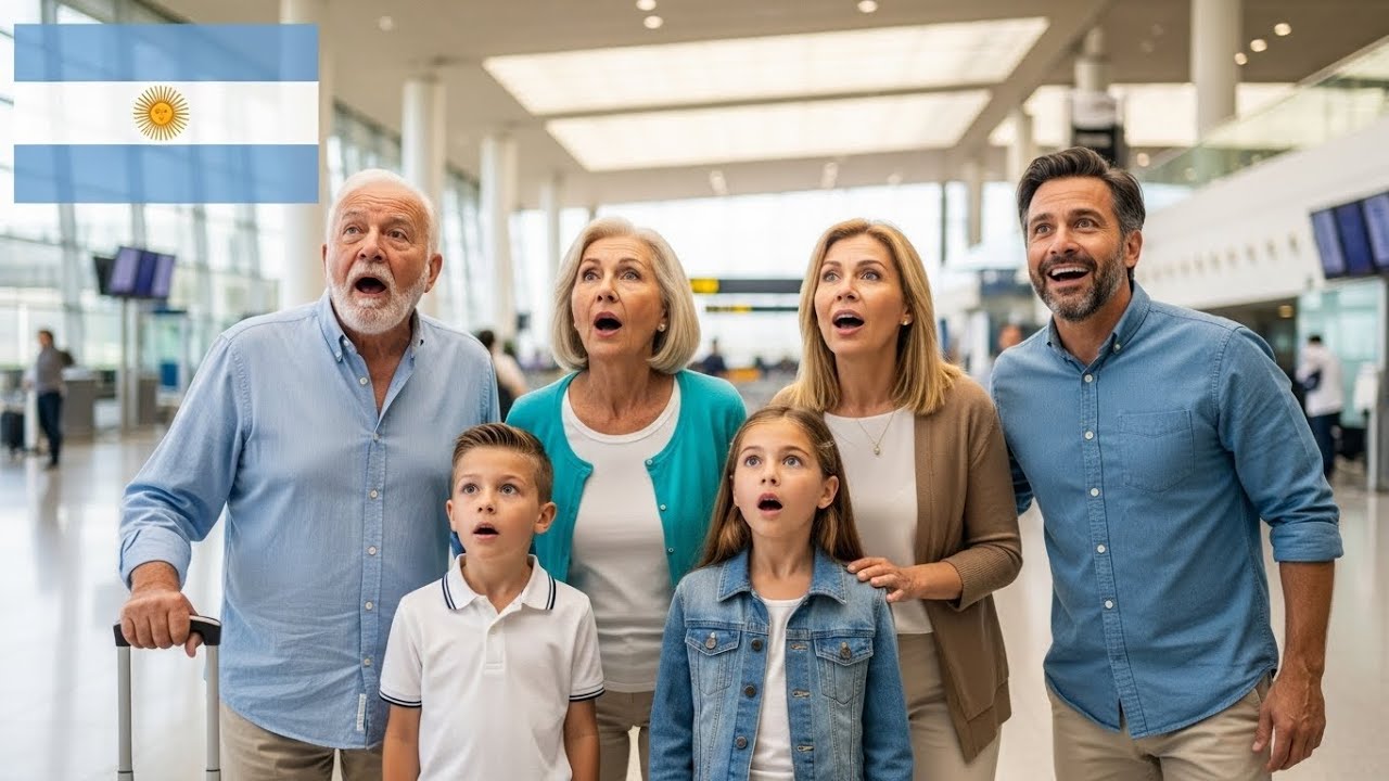 Élites suizas aterrizan en Ezeiza y quedan mudas ante el nivel del aeropuerto argentino.