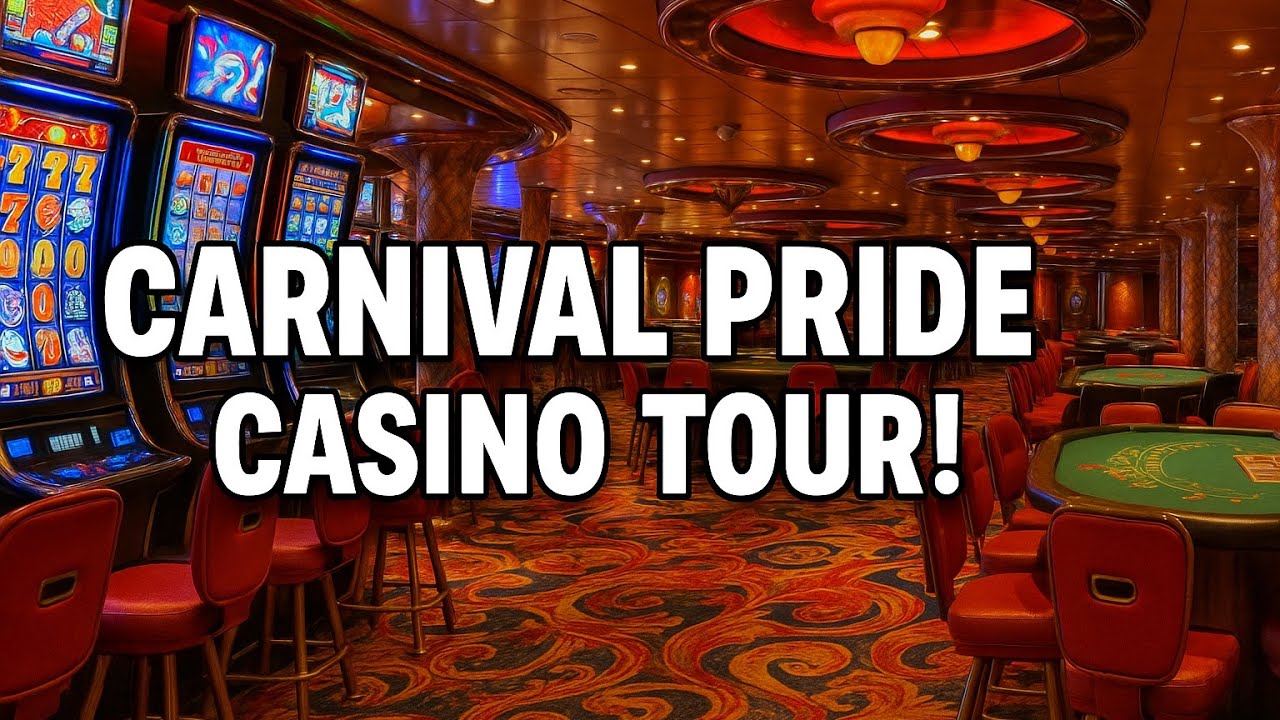 🎰 Carnival Pride Casino Tour! 