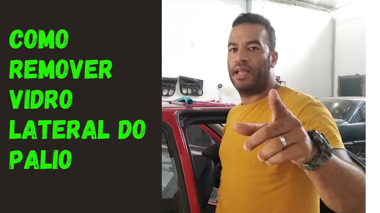 Como REMOVER o vidro lateral do FIAT PALIO