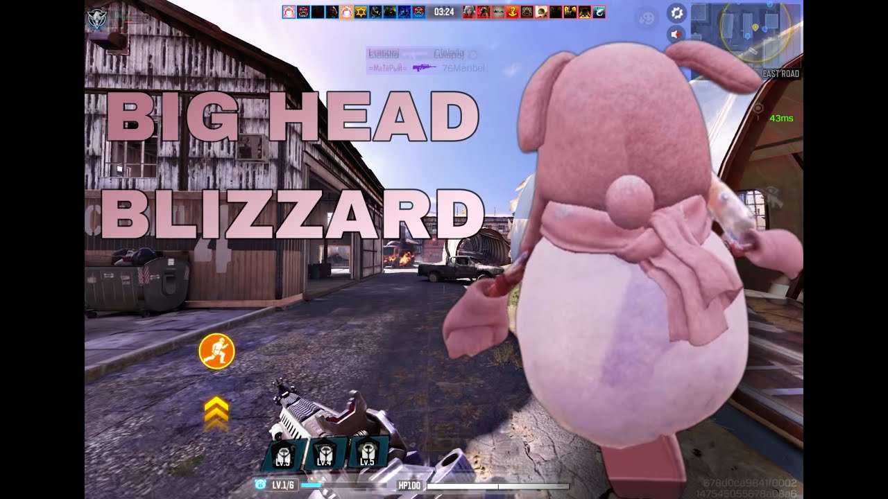 Call Of Duty Mobile | TOURNAMENT | Big Head Blizzard | Gameplay