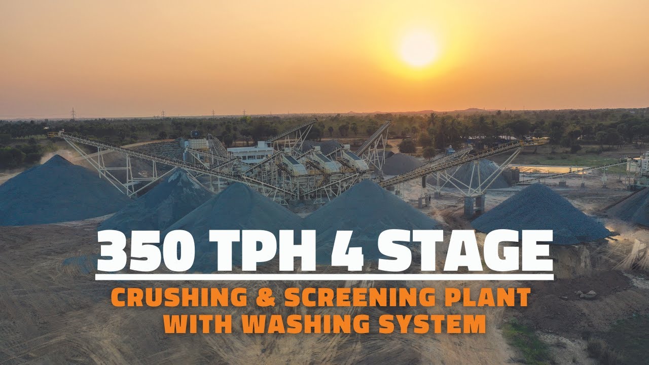PROPEL | 350 TPH 4 STAGE CRUSHING & SCREENING PLANT WITH WASHING SYSTEM | PROPEL. ALWAYS AHEAD