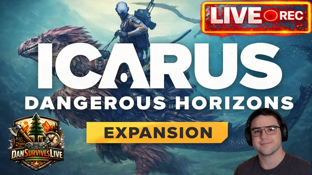 ☣️🔥 ICARUS Hard Mode Elysium Survival – New Character, Zero Workshop Items 🔥☣️ PT1 LT. DAN!