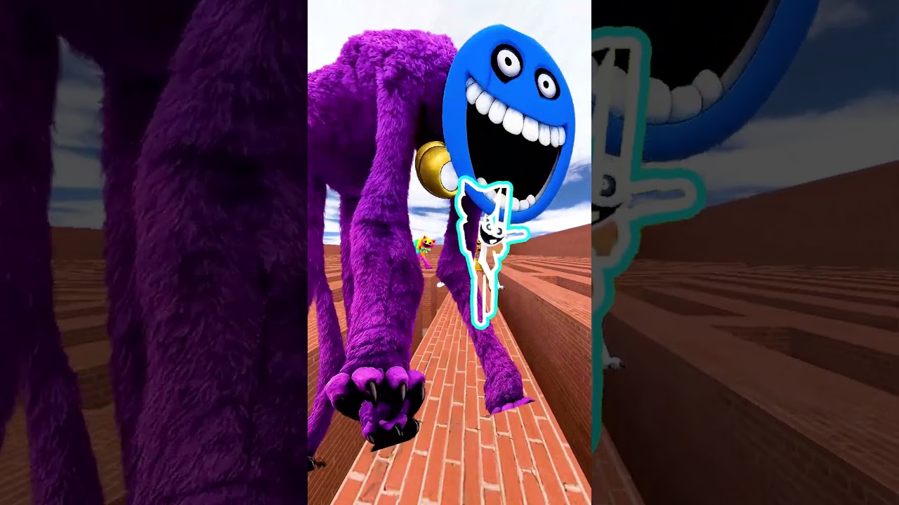 Catch this Dogday Rumi vs Baldi Catnap Big Maze GMod Ep.4