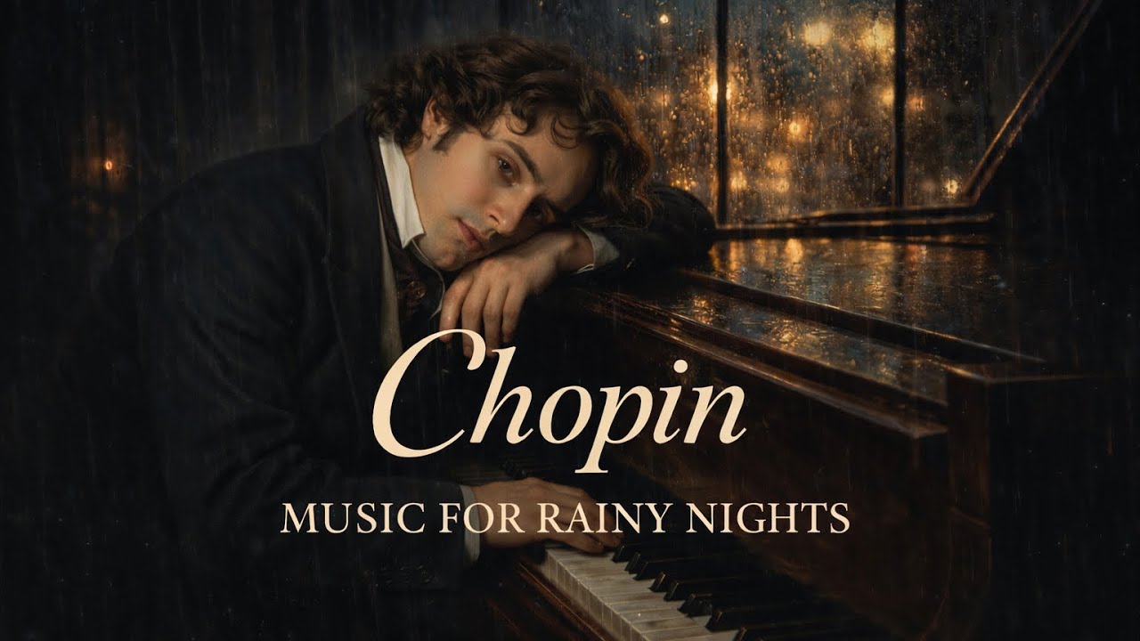 Frédéric Chopin – Melancholic rain selection | 30-Minute Public Domain Classical music
