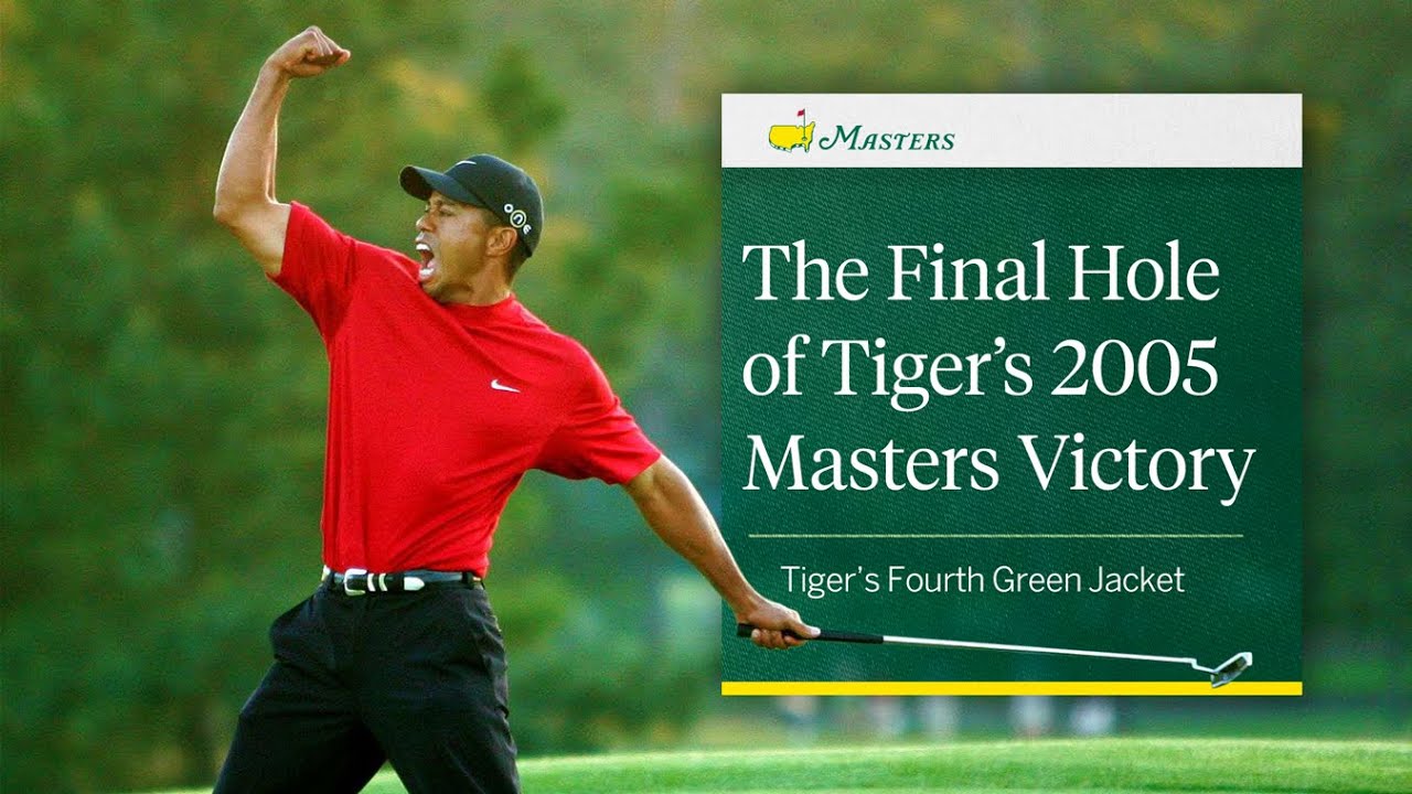 The Final Hole of Tiger's 2005 Victory | Masters Tournament