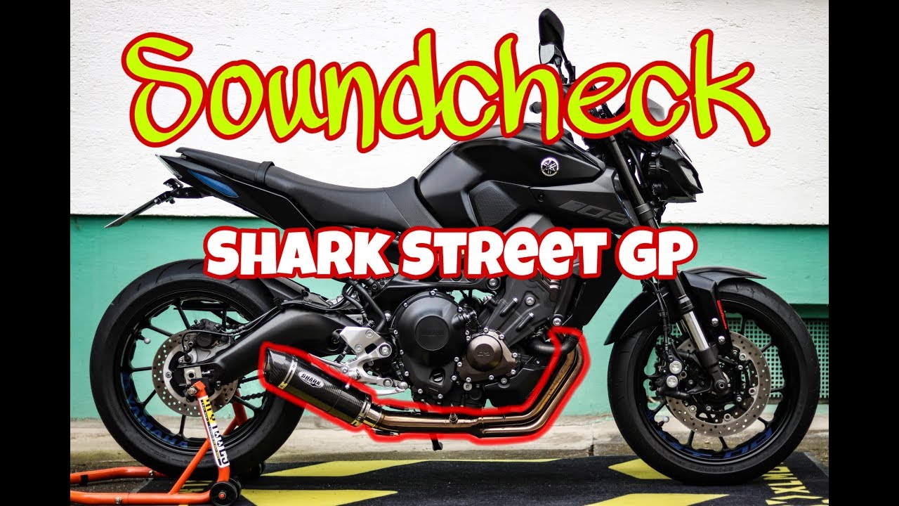 Yamaha MT-09 Shark Street GP [SOUNDCHECK] // JokerMotoVlogs
