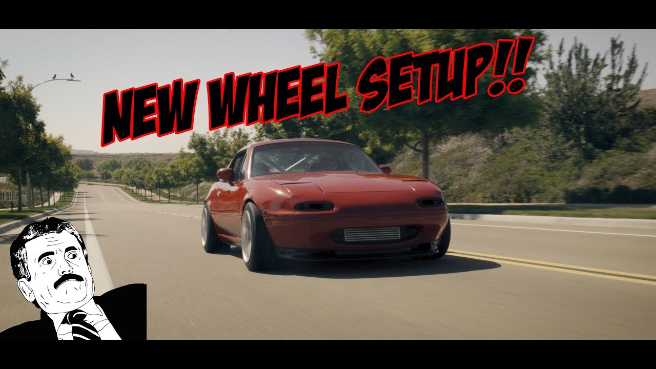 Miata получает новые колеса!! (коллаборация DERKM x Car Passion)