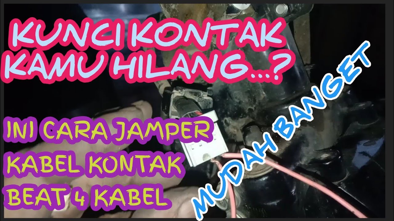 jumper kontak beat esp, jumper kunci kontak beat esp hilang kunci kontak@apm motor chanel