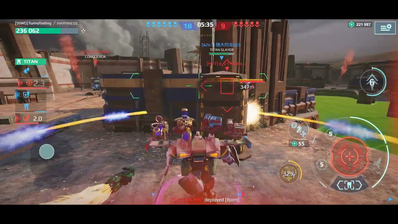 Team Death Match #warrobots  #Gaming #smartphone #TDM 