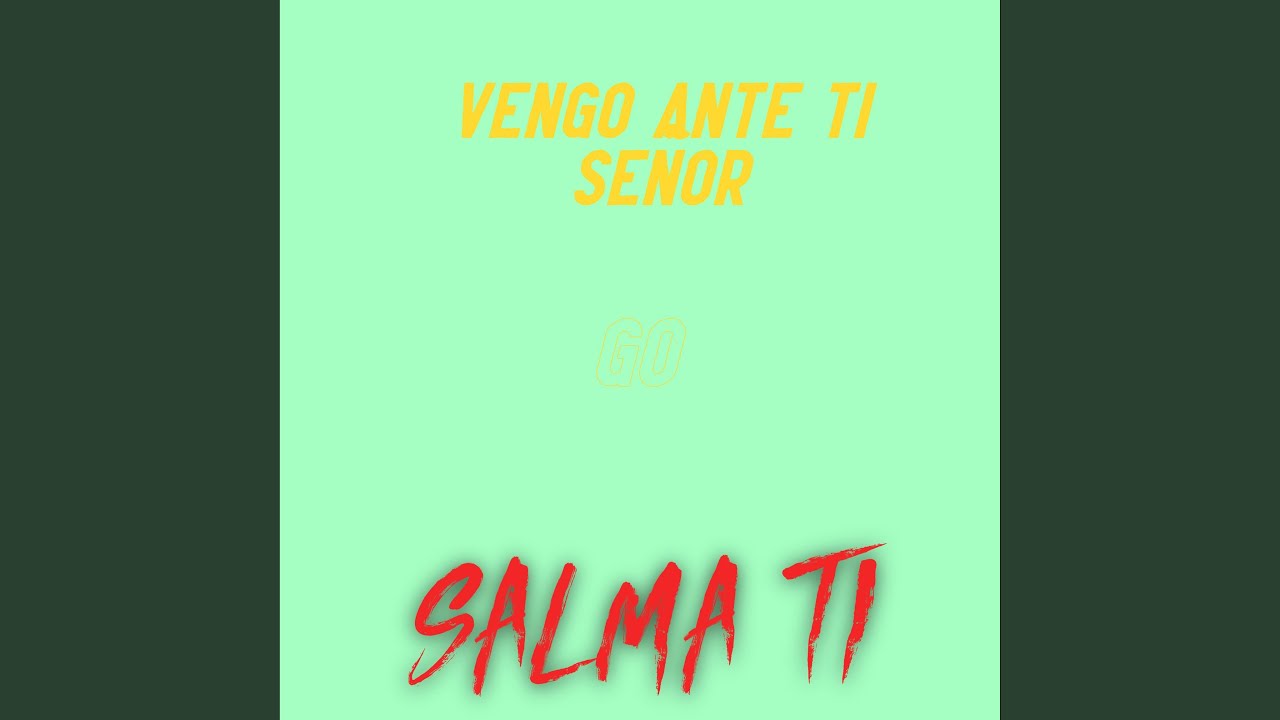 Vengo Ante Ti Señor