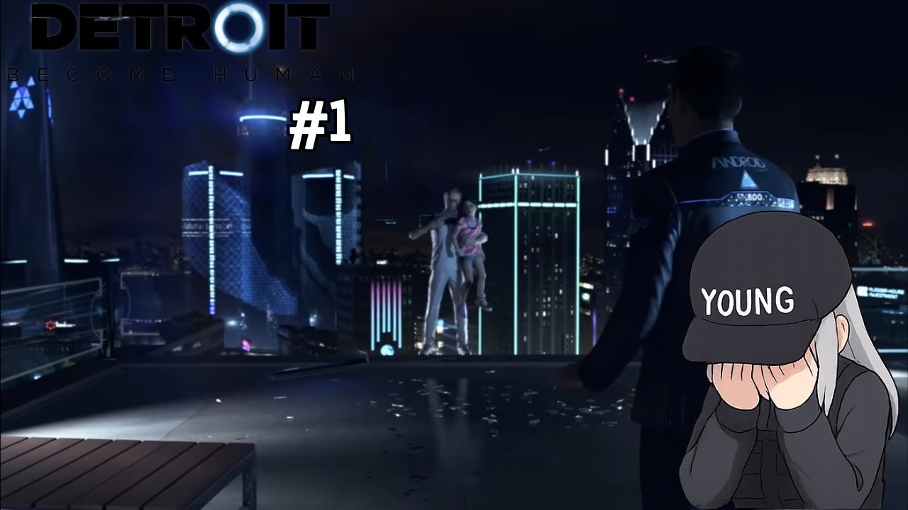 Ca commence mal... déjà 1 mort... (Detroit Become Human #1)