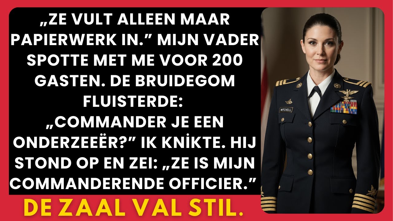 Mijn Vader Bespotte Mij op een Bruiloft... Totdat de Bruidegom Onthulde Wie Ik Echt Was