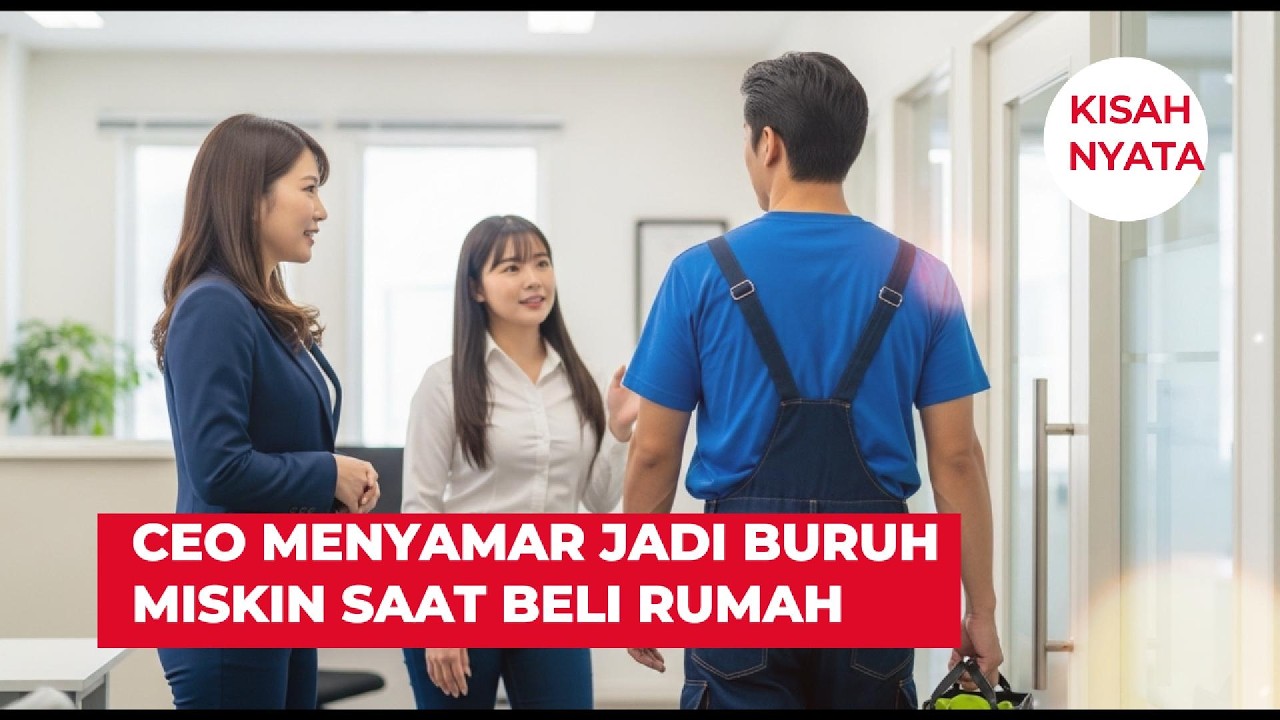 ‼️ CEO MENYAMAR JADI BURUH MISKIN SAAT BELI RUMAH, HANYA GADIS INI YANG MENYAMBUT, AKHIRNYA