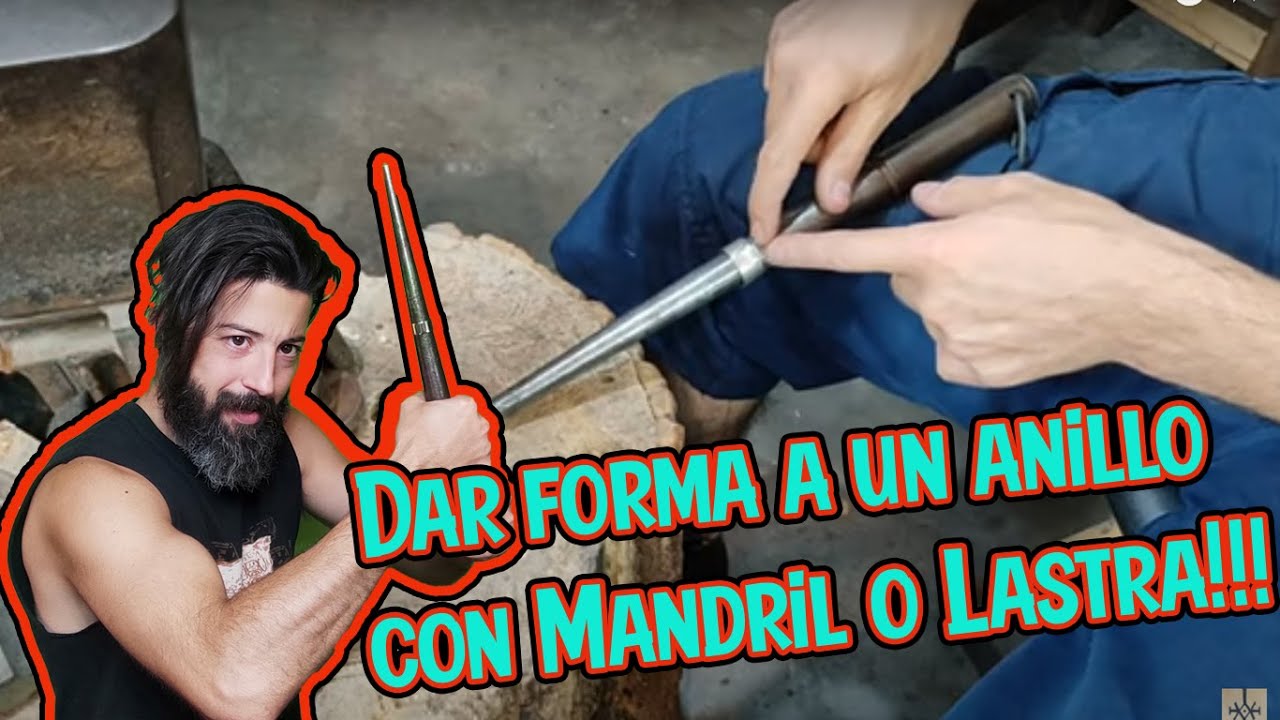 Como dar forma a un anillo con mandril o lastra
