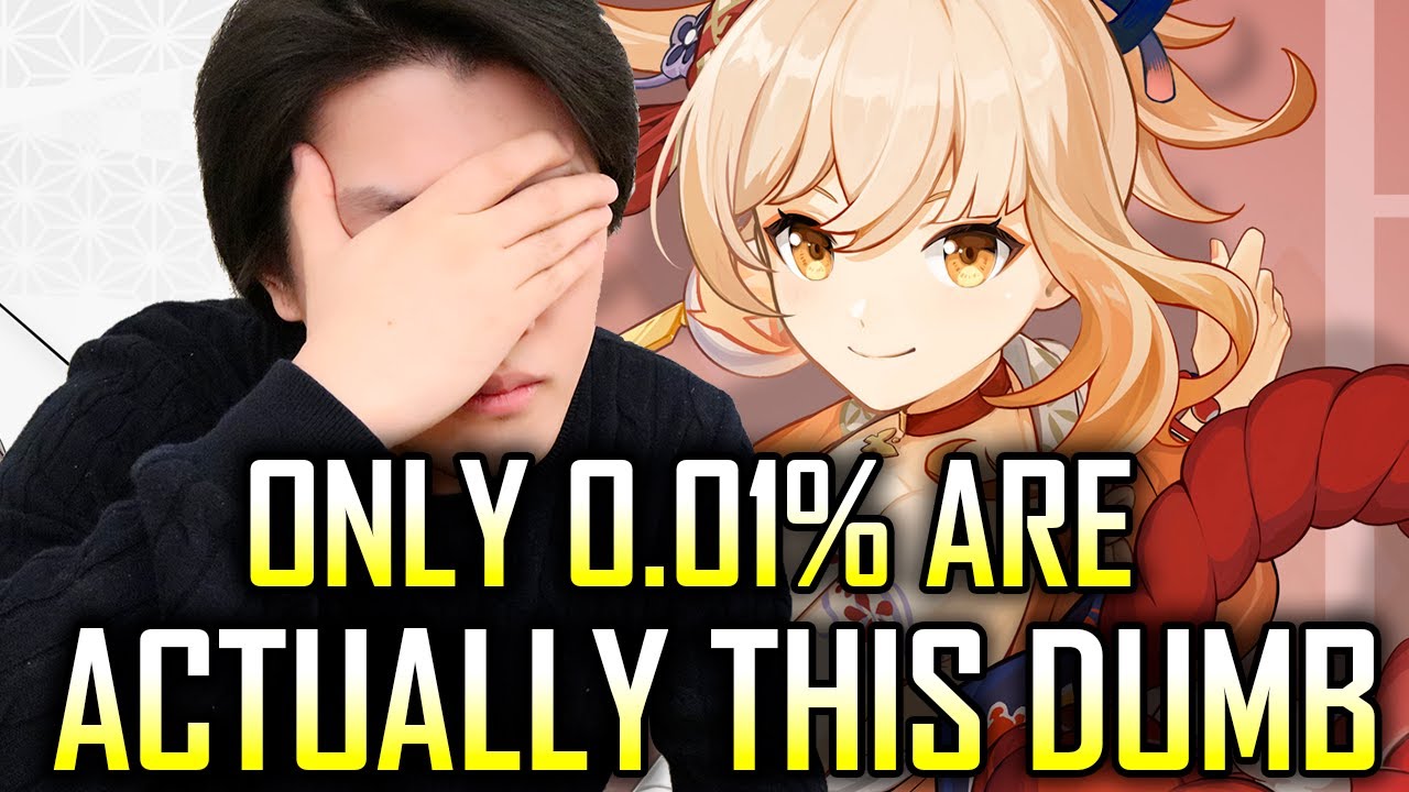Only 0.01% of Genshin Impact players are THIS STUPID