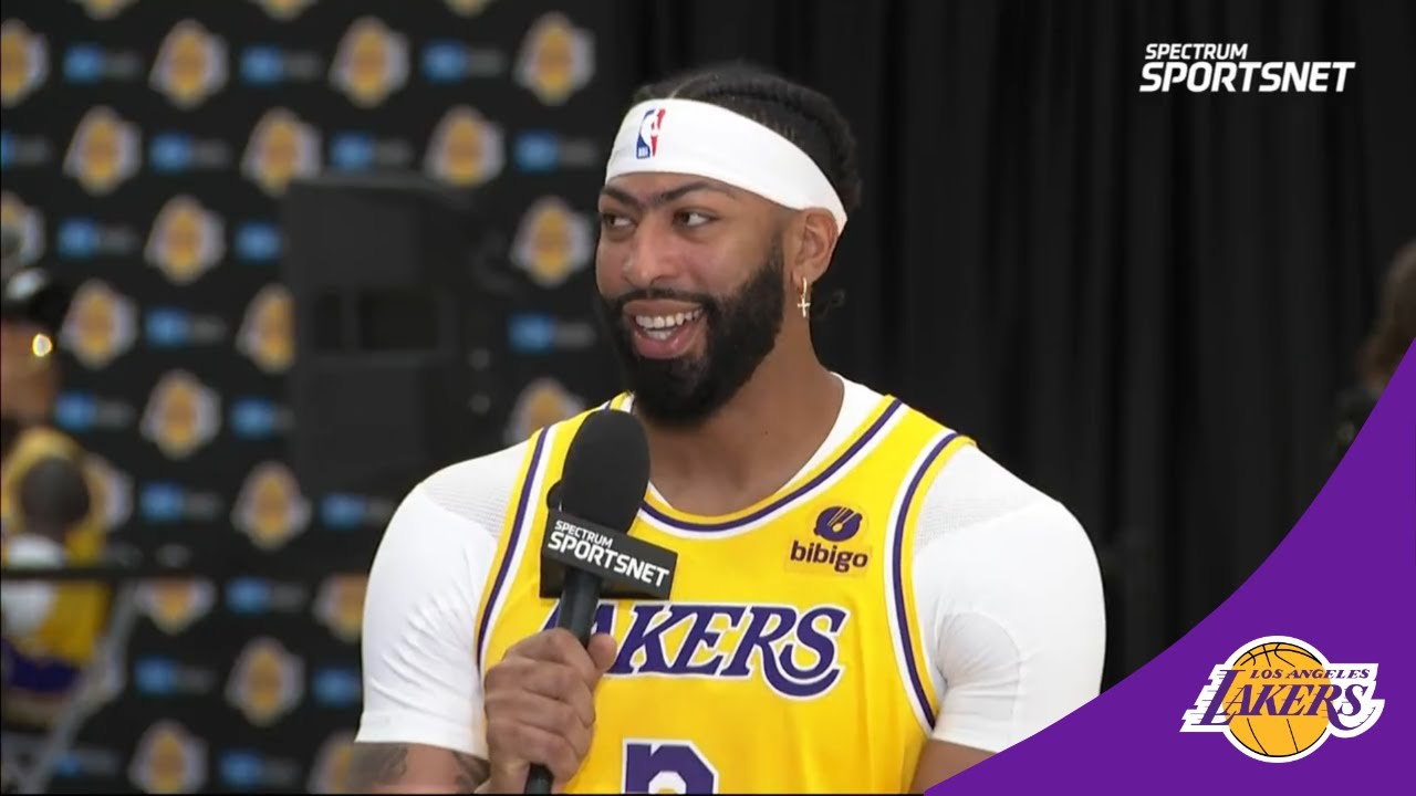 Anthony Davis full media Day interview - Offseason grind!