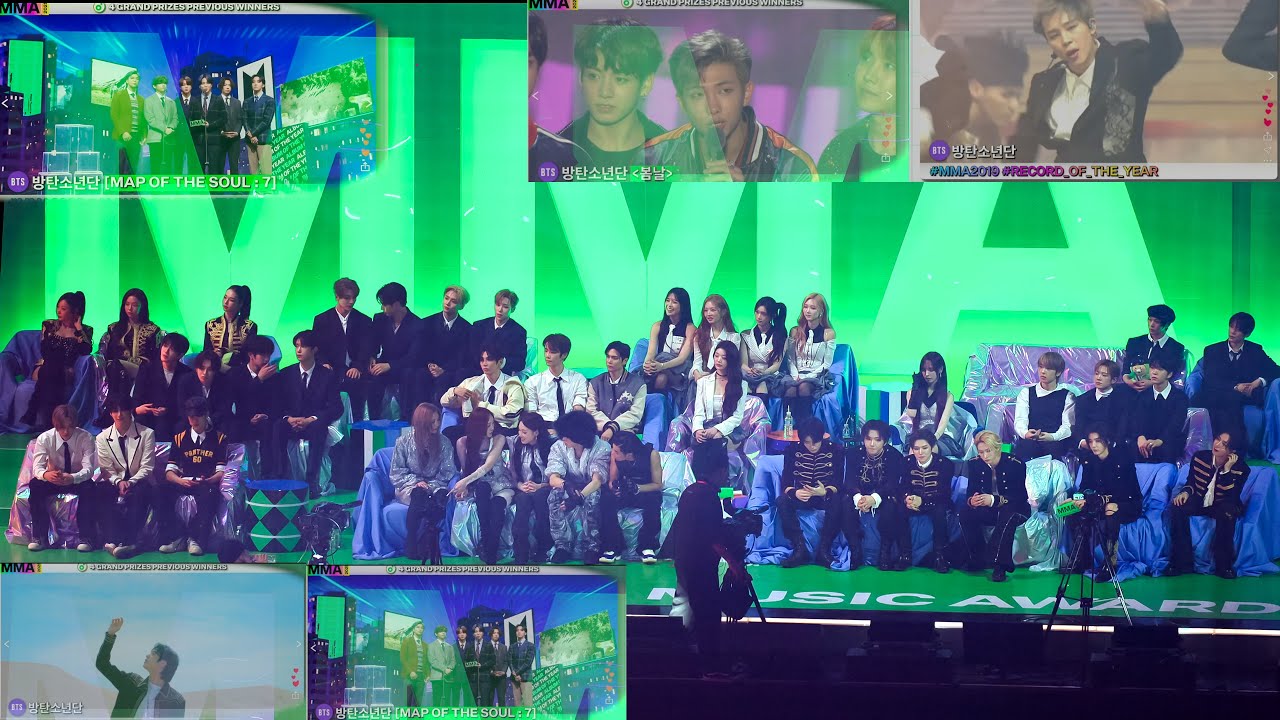 [2025 MMA History Winner Reaction BTS 방탄소년단] 역대 대상 수상자 수상소감 VCR 에스파 올데프 아이브 알파드라이브원 보넥도 앤시티위시 라이즈