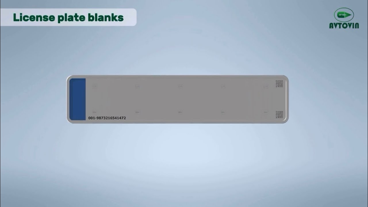 Aluminum for license plate blank manufacturing I Reflective Film I License plate blanks
