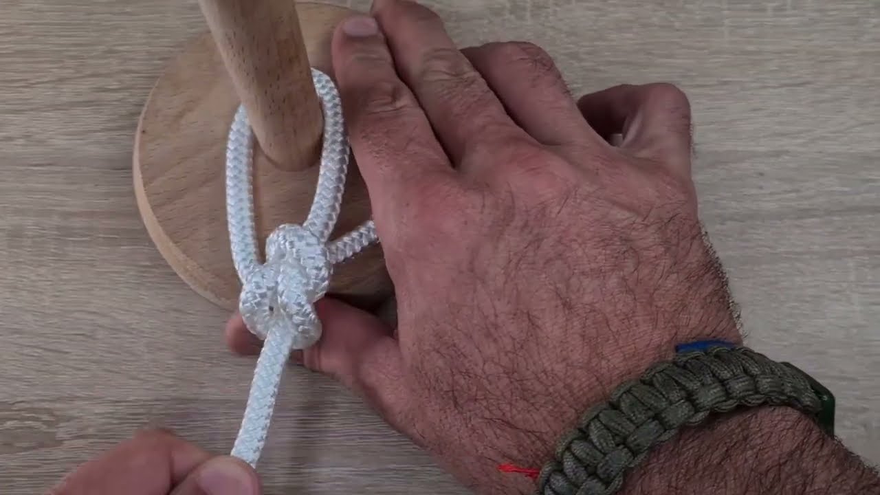 Vozel Pa&scaron;njak (Bowline Knot) &ndash; Najbolj&scaron;i vozel za zanko, ki se ne zategne!