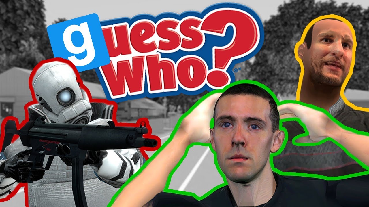 Trading Faces: GMod Guess Who? w/ All Funhaus Models