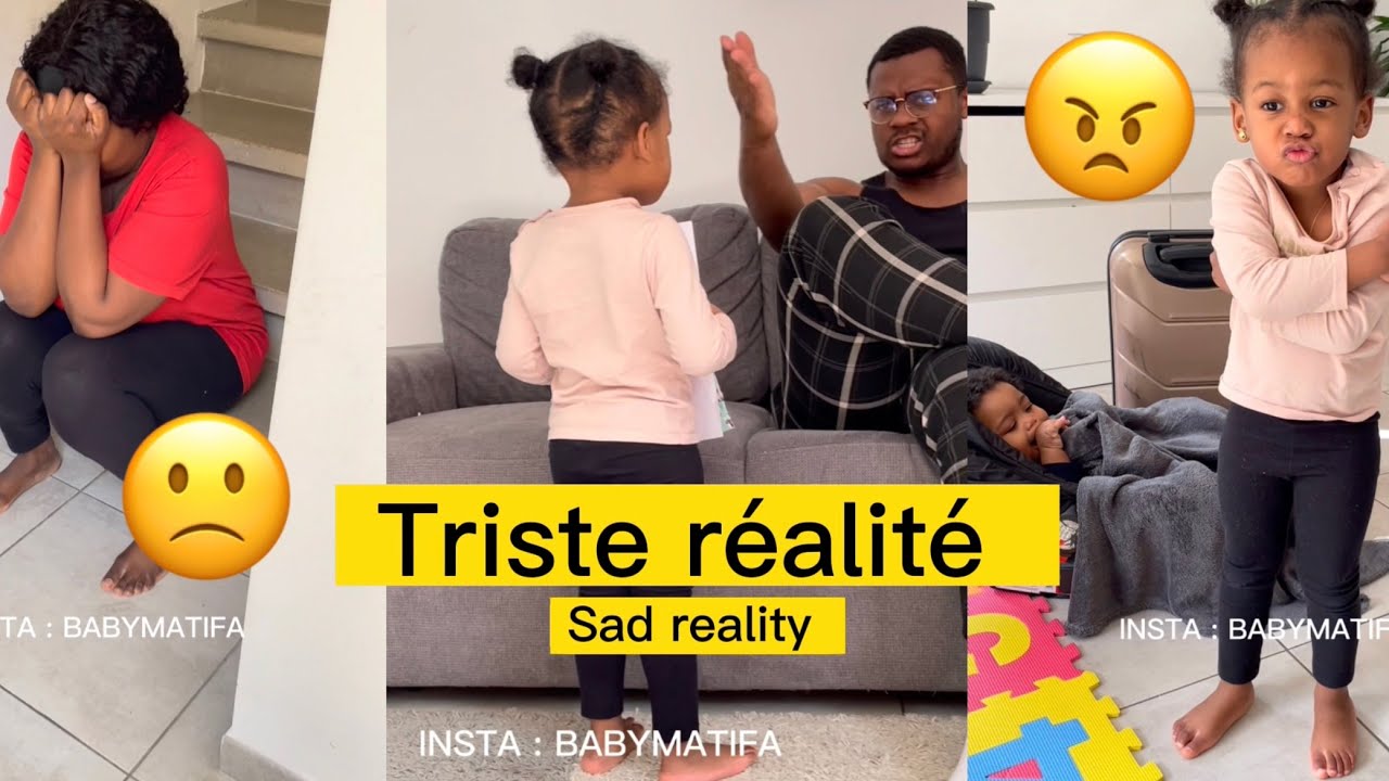 Les regrets ne viennent qu’après 😕/ Sad reality 😢#babymatifa #sad #couple #family #india #france