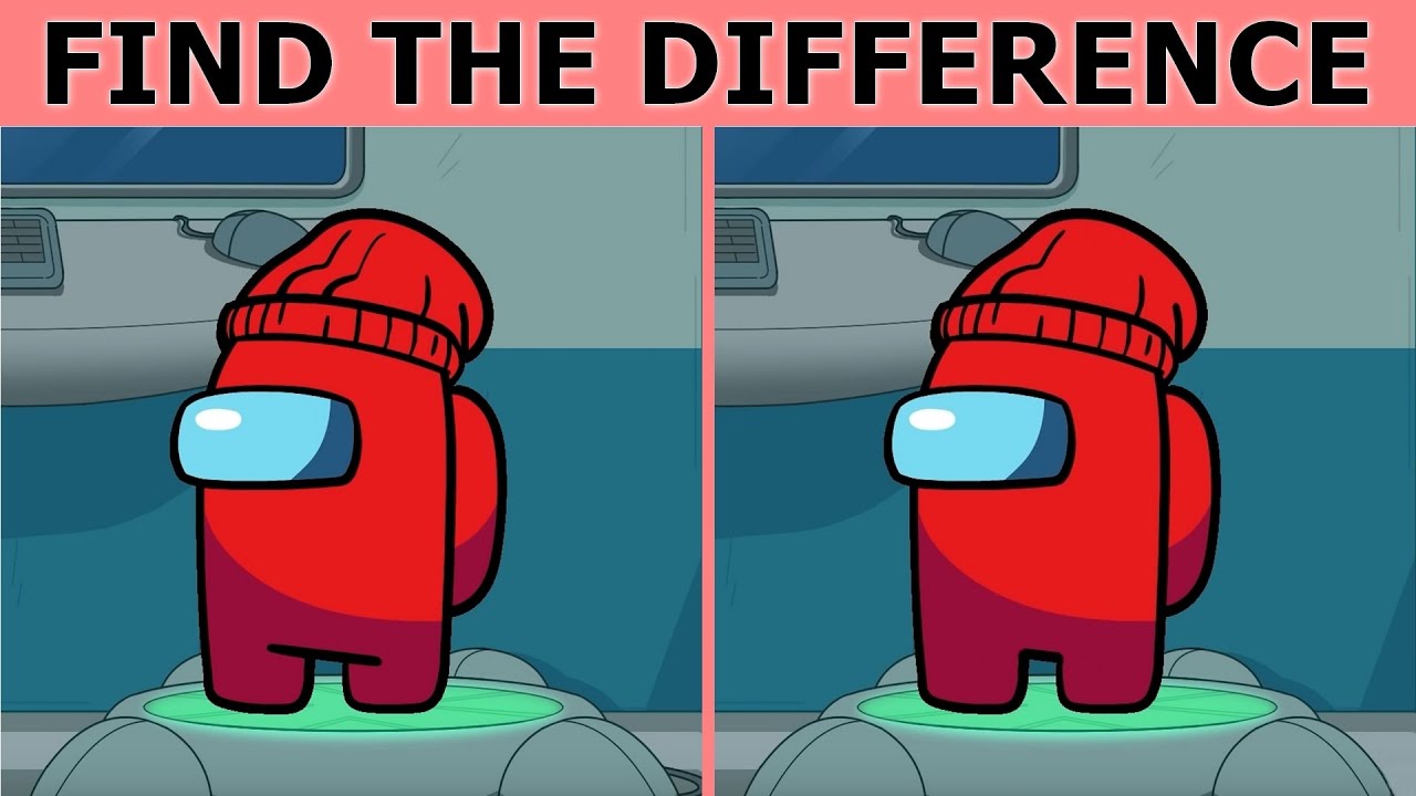 AMONG US  vol.1  -  Spot The Difference Challenge