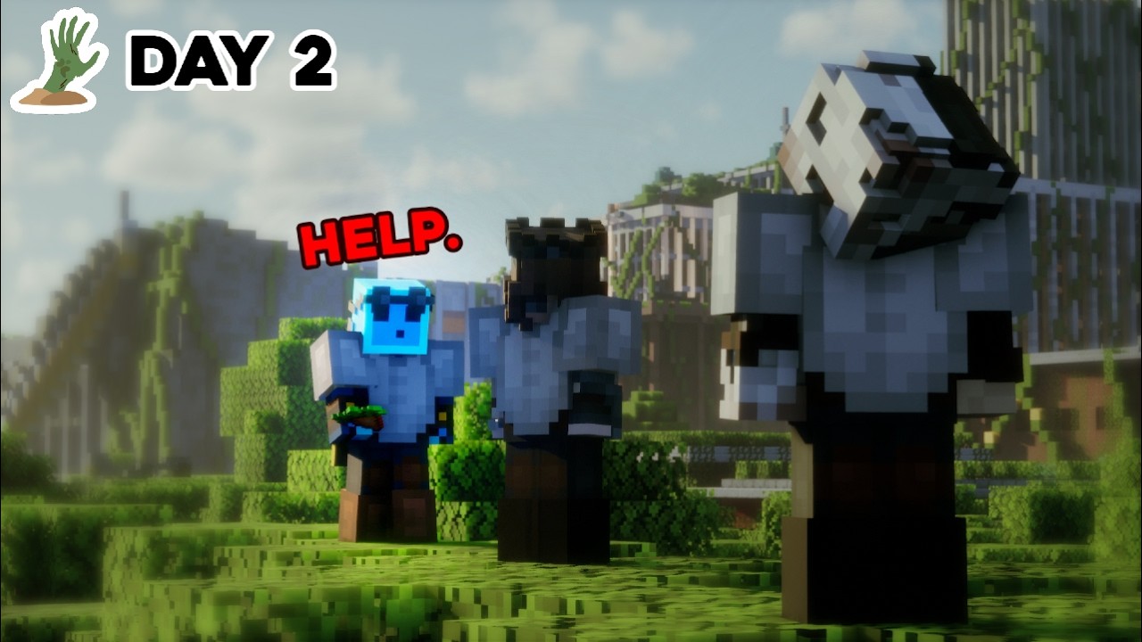 Ragebaiting my Friends in a Minecraft Zombie Apocalypse
