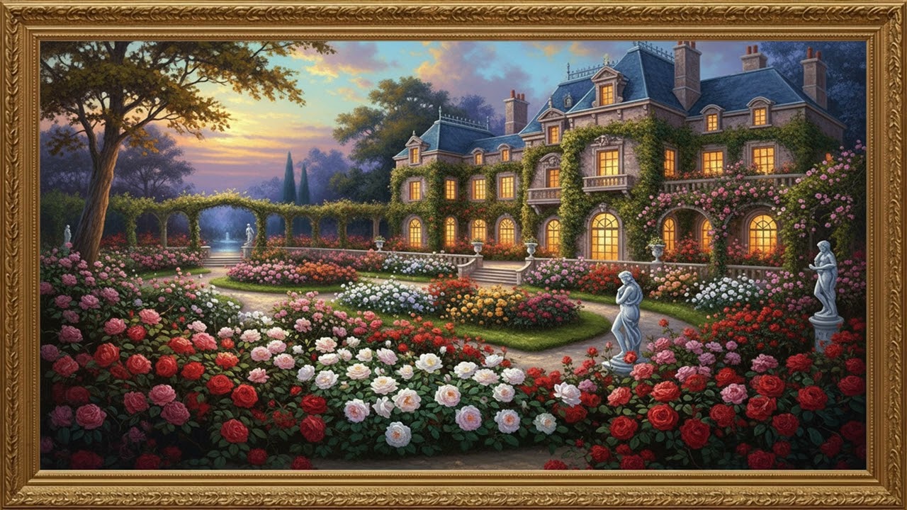 Golden Horizon Landscape | Refined Gallery Wall Presentation