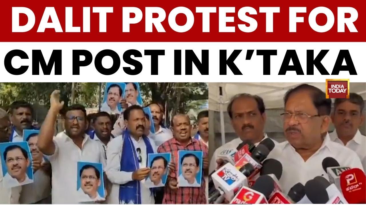 Karnataka CM News: Dalit Community Rallies for G. Parameshwara as Chief Minister | India Today