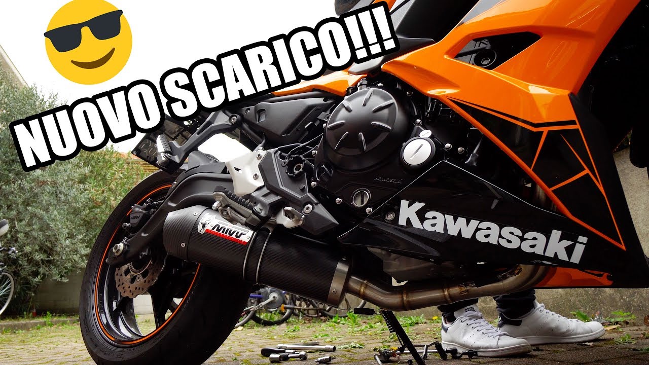 FRECCIA VERDE MI HA REGALATO LO SCARICO DELLA MOTO