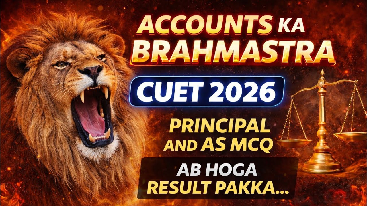 CUET ACCOUNTANCY  DAY 1 BY ABHISHEK PANDEY SIR
