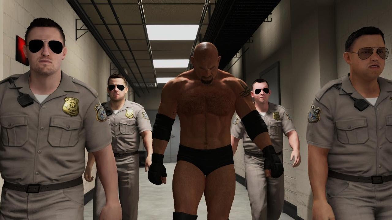 WWE 2K25: Ethan Page vs. Goldberg
