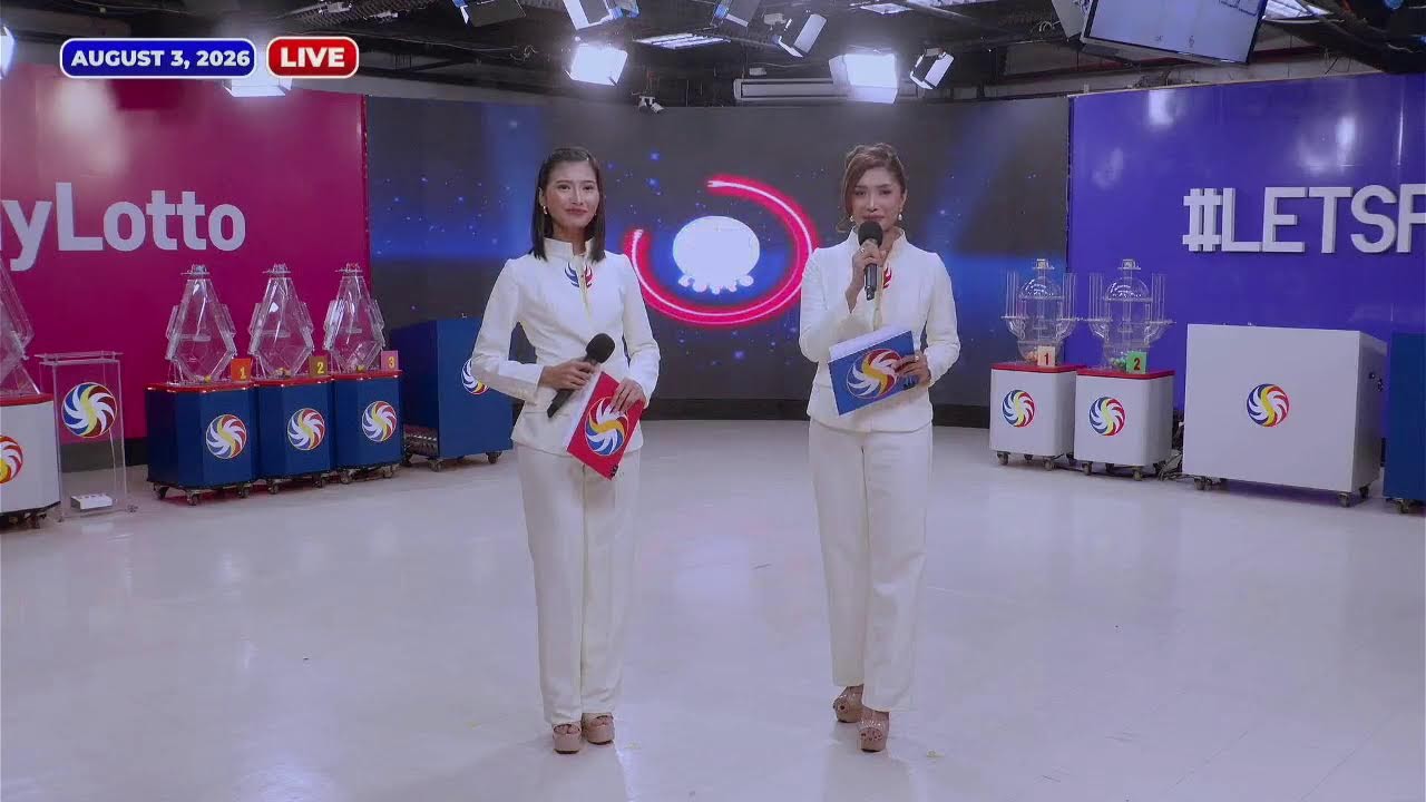 [LIVE] PCSO 9:00 PM Lotto Draw - August 03, 2026