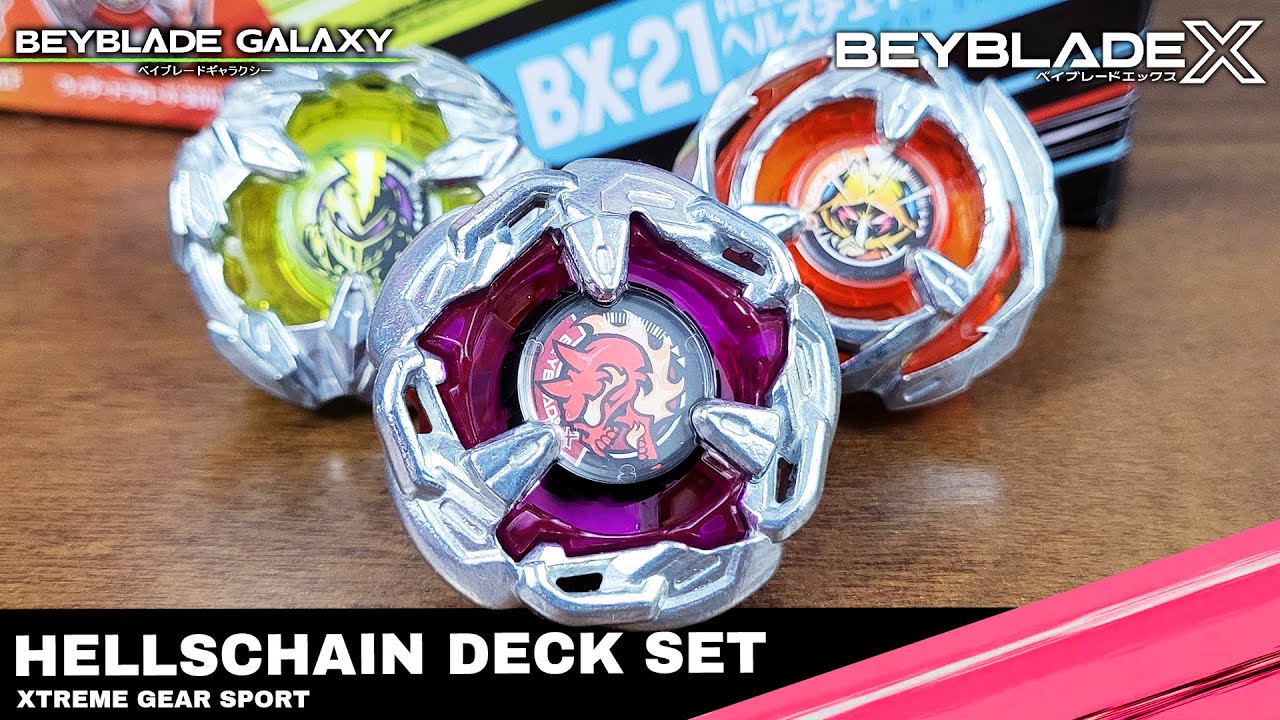 Análise BX-21 HELLS CHAIN DECK SET - Beyblade X