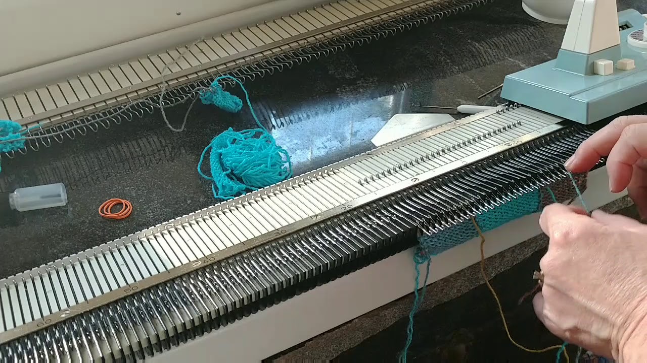 Intarsia on the Knittax/KnitKing machine