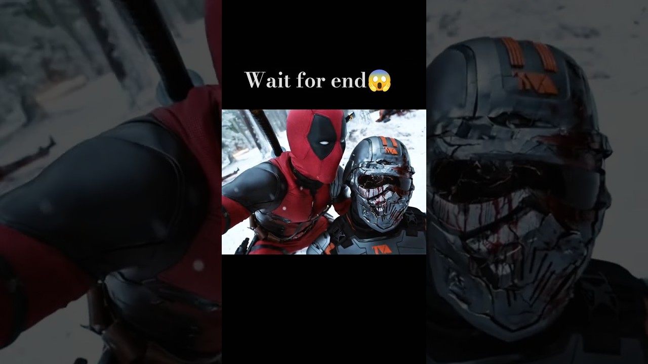 Deadpool 🦏 x wolverine 👺 movie best scene wait for end 🔚 